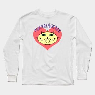 PURRRincess - sunny yellow Long Sleeve T-Shirt